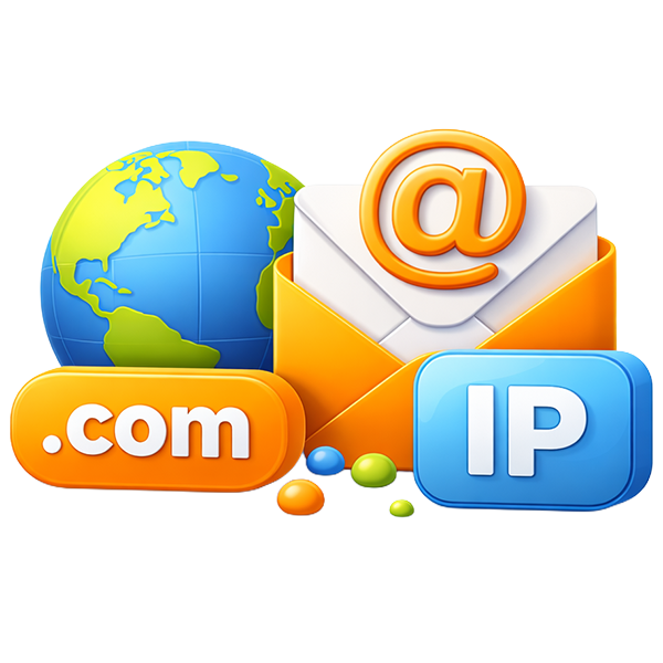 Identifikatoren rein - Zum Beispiel Domains, E-Mails oder IPs 
